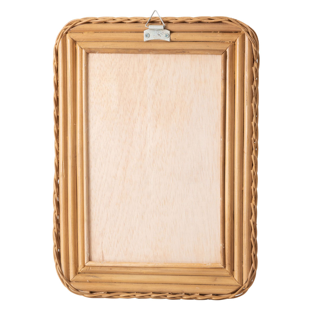 ラタン製スクエアミラー｜ナチュラルで洗練されたおしゃれな壁掛けインテリア