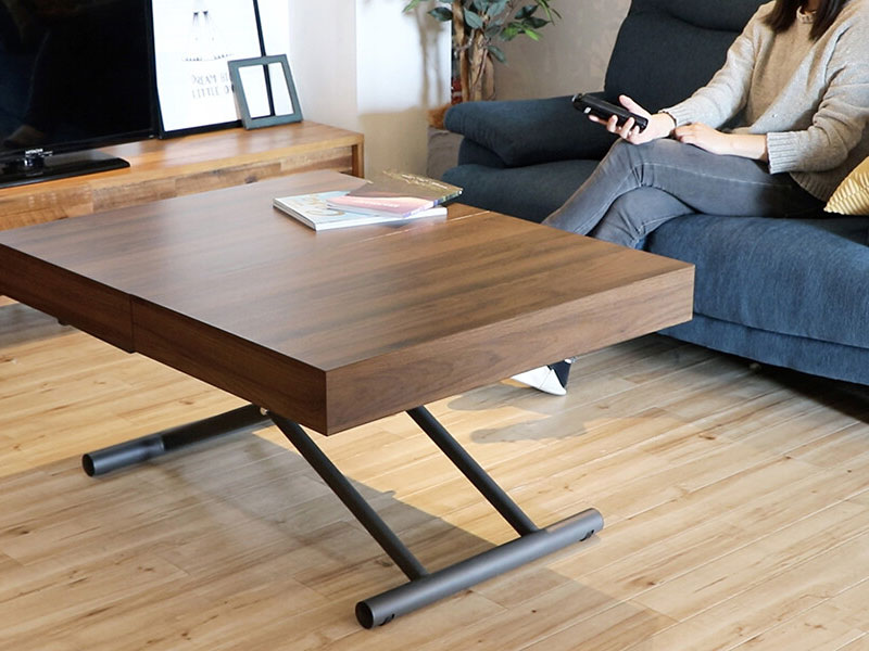 簡易ベッドになるセンターテーブル | シンプルなデザイン