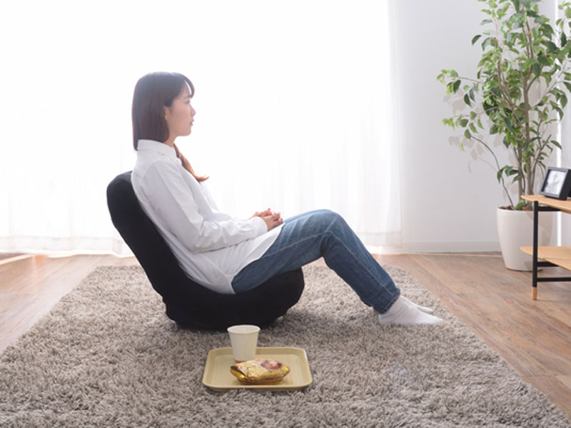 360度回転のフロアチェア｜座椅子 | インテリア・家具の通販  