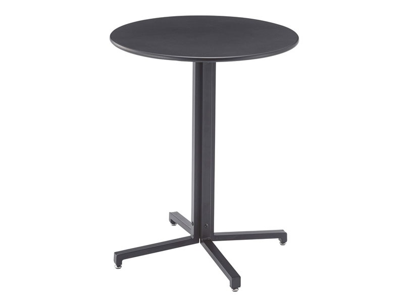 丸型スチールテーブル｜高さ73cm｜カジュアルオフィスインテリア