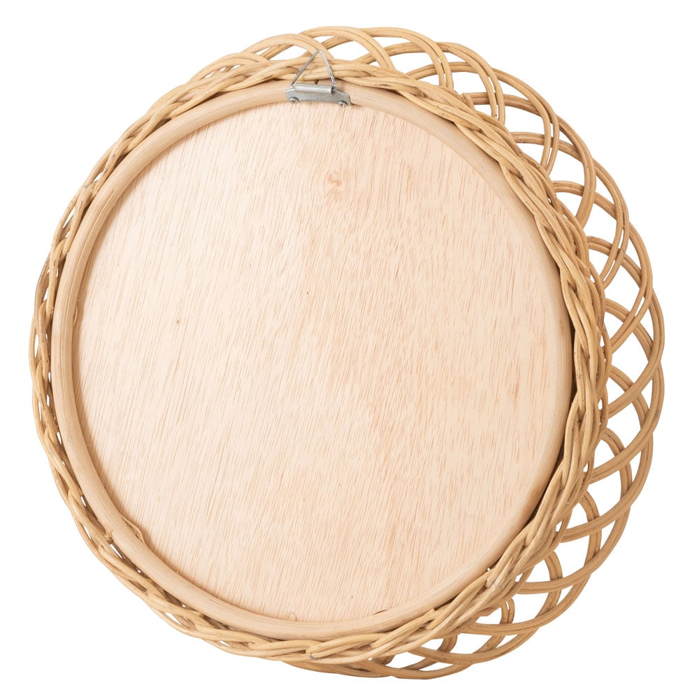 ラタン製サークルミラー｜天然素材で叶えるおしゃれな壁掛けインテリア