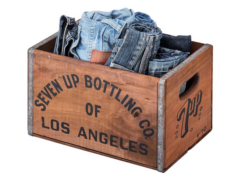 カフェ風デザインのウッドボックス｜衣類や書籍の収納に | インテリア