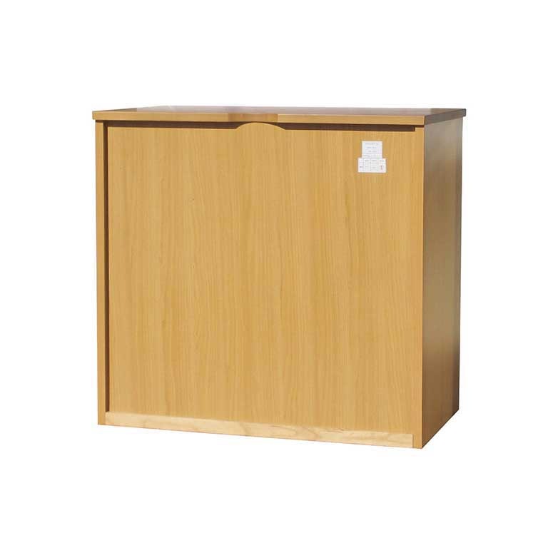 デスク 多目的 学習机にも ナチュラル【幅80cm】無垢材