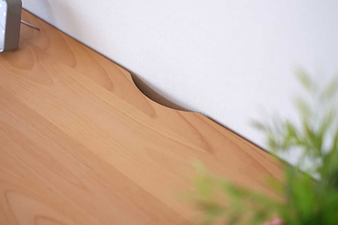 デスク 多目的 学習机にも ナチュラル【幅80cm】無垢材