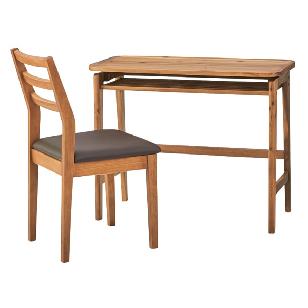 天然木を使用したシンプルなデザインのダイニングチェア