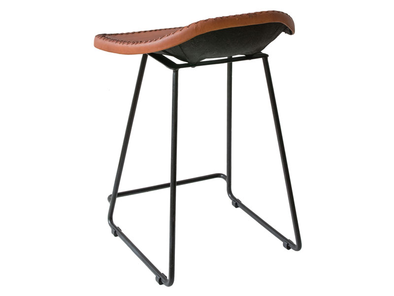 本革座面のスツール｜ミッドセンチュリーデザイン | インテリア・家具