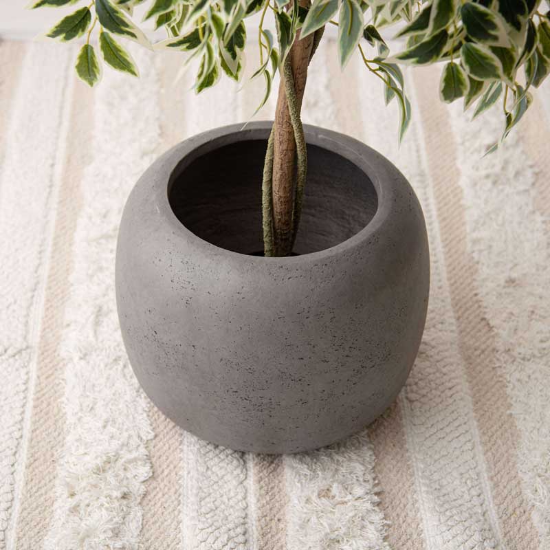 ファイバーセメント植木鉢 鉢おしゃれ セメント鉢 大型 植木鉢