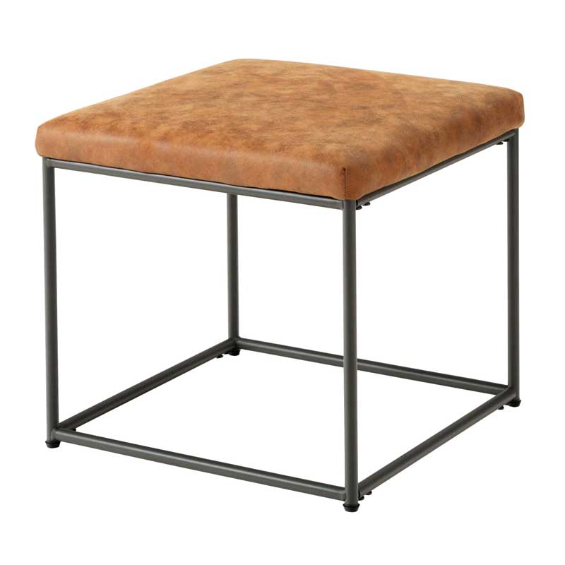 モダンレザースツール｜抜け感ある脚で空間広々 | インテリア・家具の