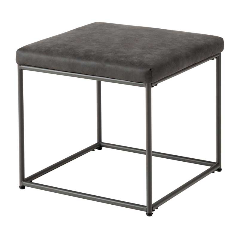 モダンレザースツール｜抜け感ある脚で空間広々 | インテリア・家具の