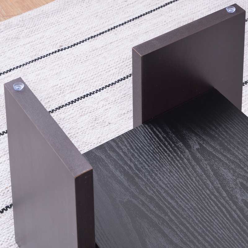 ミニマルなガラス天板センターテーブル|幅100cm|ナチュラルにもモダンにも馴染む万能デザイン