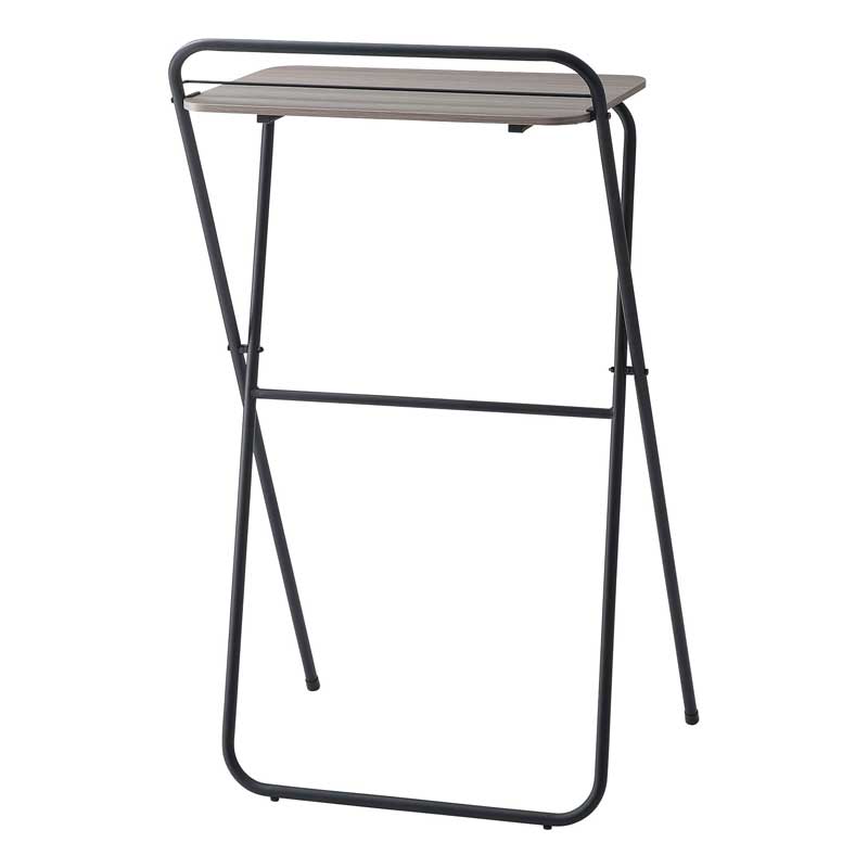 折りたたみ式ハイデスク｜省スペース×大人モダンなワーク空間に