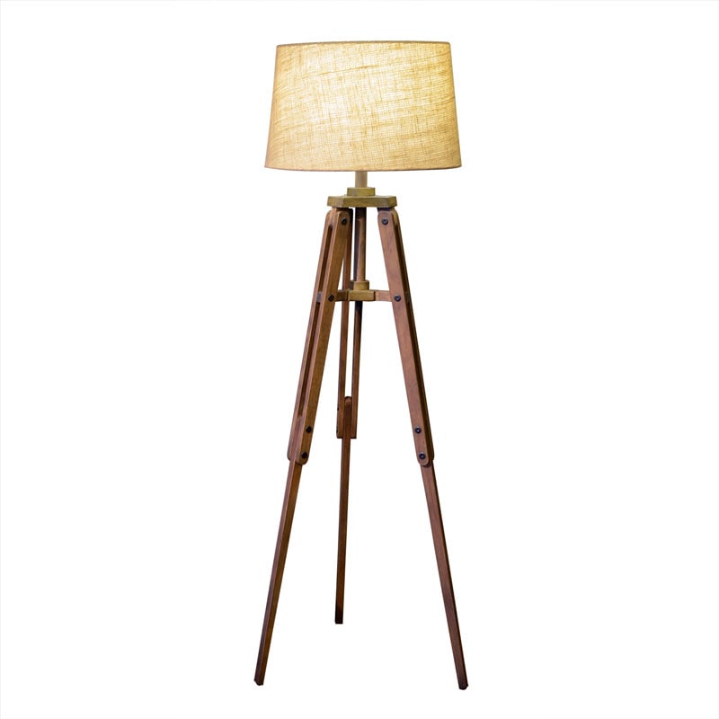 麻シェードのフロアライト｜ナチュラルインテリア | インテリア・家具