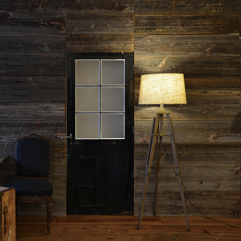 麻シェードのフロアライト｜ナチュラルインテリア | インテリア・家具