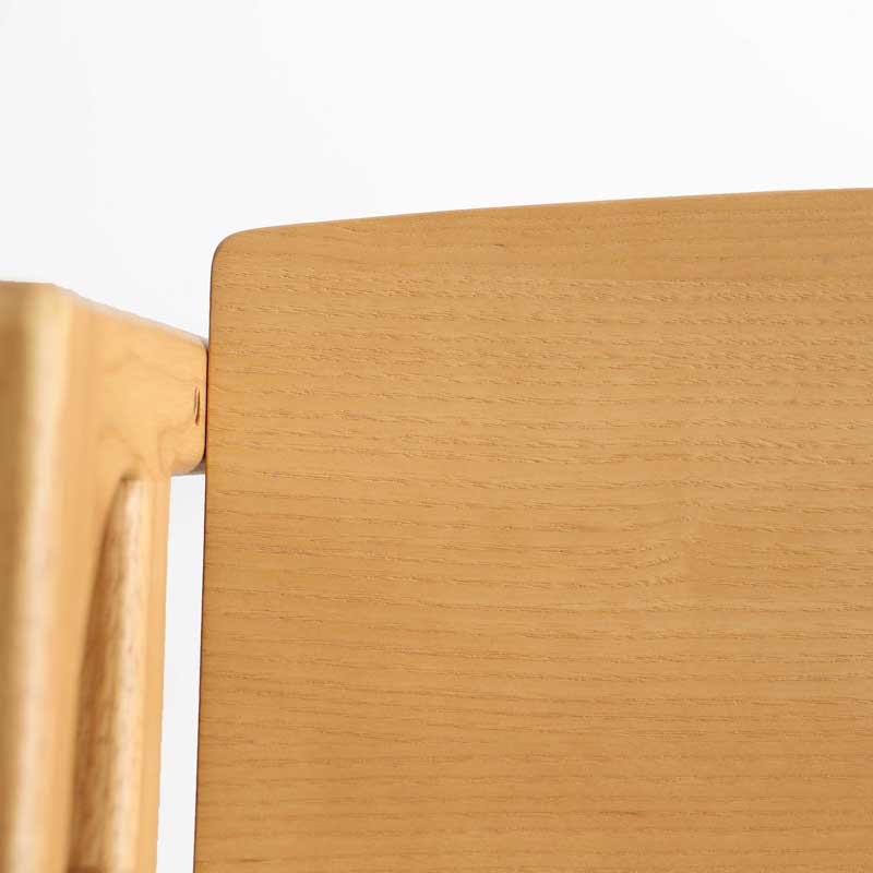 木製アーム付き玄関ベンチ|ナチュラル&ダークブラウン