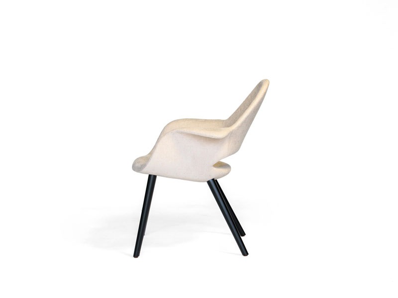 オーガニックチェア｜ブラックレッグ｜サーリネン＆イームズ｜リプロダクト