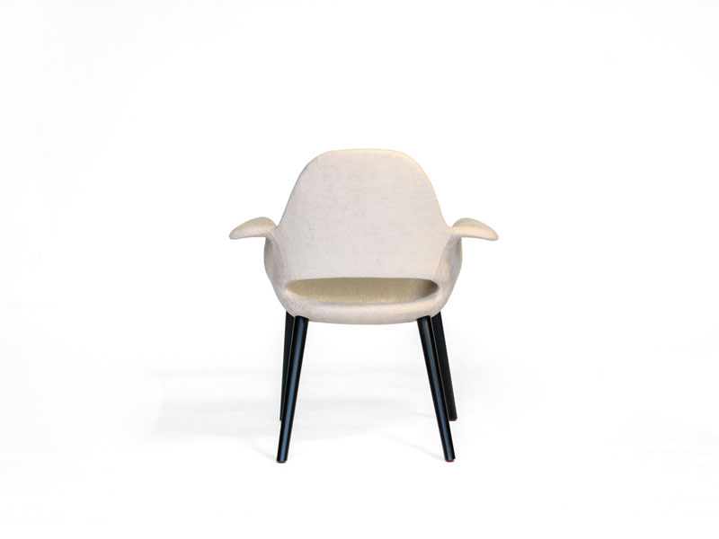 オーガニックチェア｜ブラックレッグ｜サーリネン＆イームズ｜リプロダクト