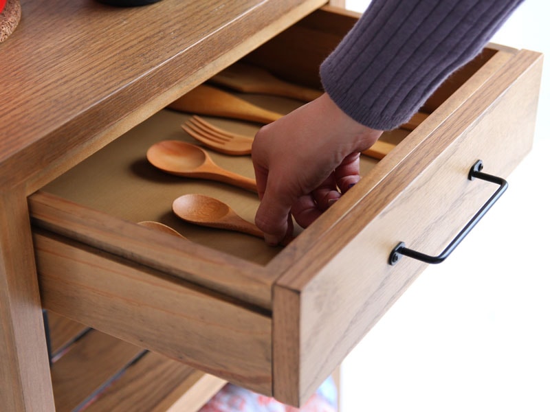 キャスター付きキッチンワゴン | ソフトヴィンテージ | インテリア