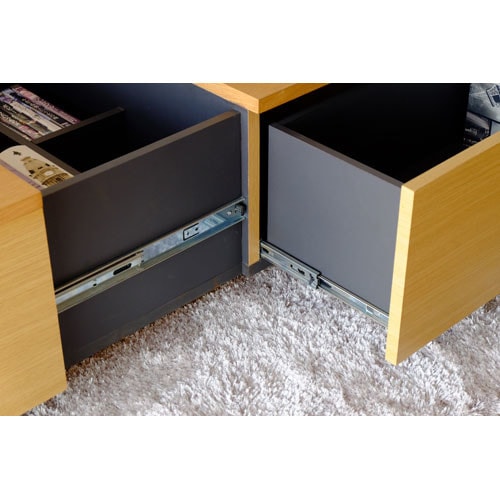 センターテーブル 収納たくさん ナチュラル CI 【幅100cm】 おしゃれな収納