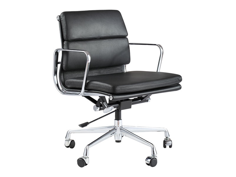 アルミナムチェア 【ローバック/ソフトパッド】イームズ