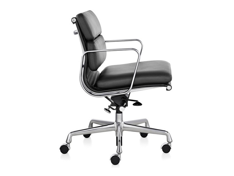 アルミナムチェア 【ローバック/ソフトパッド】イームズ