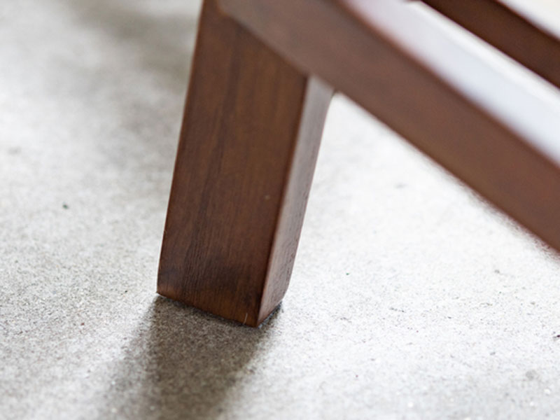 天然木のプランターベース