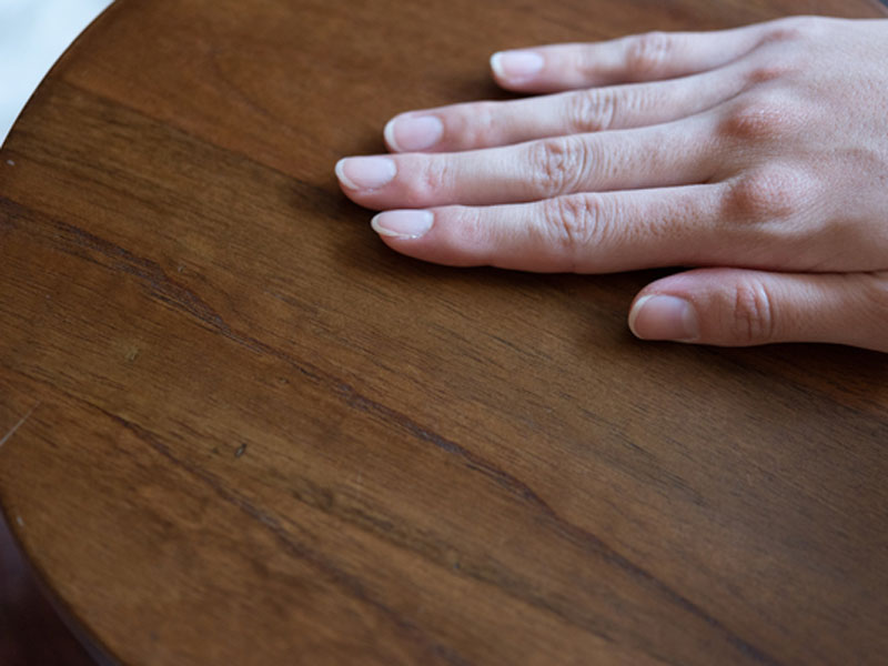 天然木のプランターベース