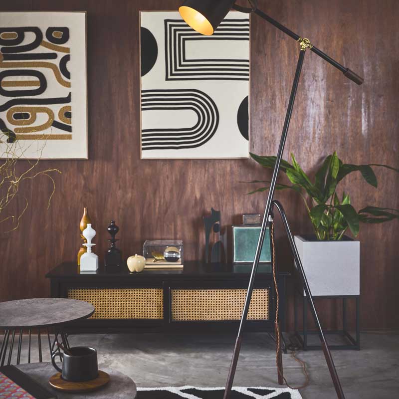 ミッドセンチュリーモダン壁掛けアートパネル | インテリア・家具の