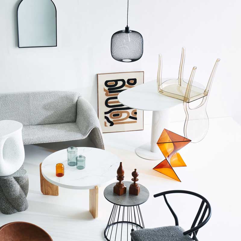 ミッドセンチュリーモダン壁掛けアートパネル | インテリア