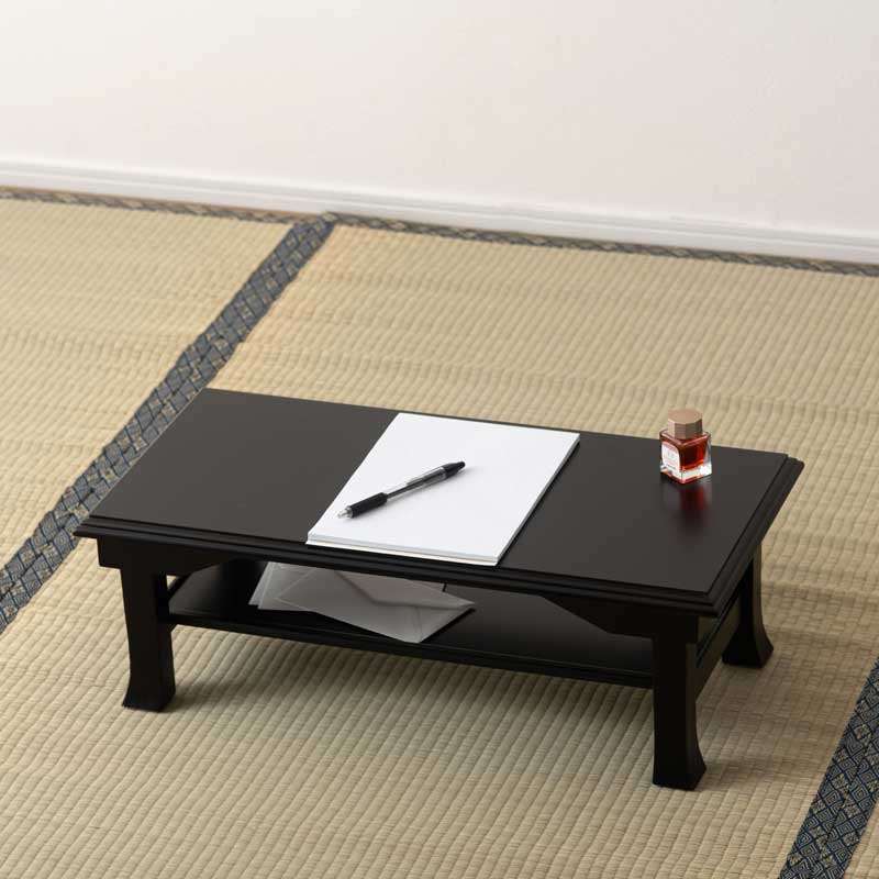 和モダン仏壇用ミニテーブル｜棚付き組立式の法事台 | インテリア