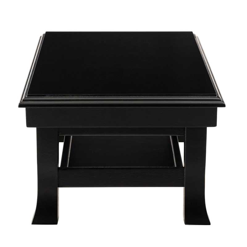 和モダン仏壇用ミニテーブル｜棚付き組立式の法事台 | インテリア