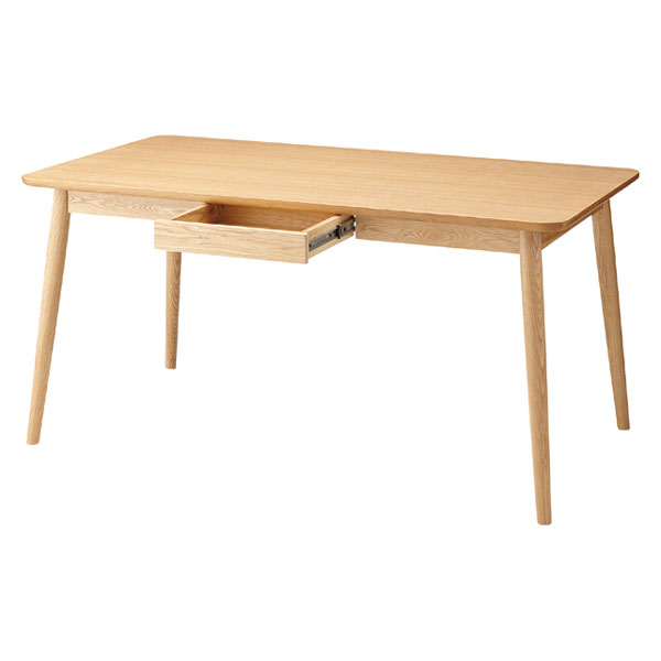 アッシュの北欧調ダイニングテーブル | Hery | 幅150cm