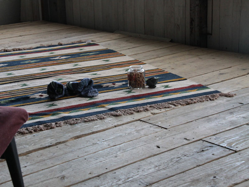 ネイティブ柄のマルチラグ｜130*190