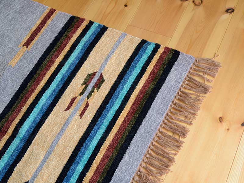 ネイティブ柄のマルチラグ｜130*190