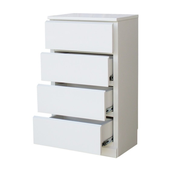 チェスト ホワイト 収納 SO【幅45cm,奥行30cm】ホワイトインテリア