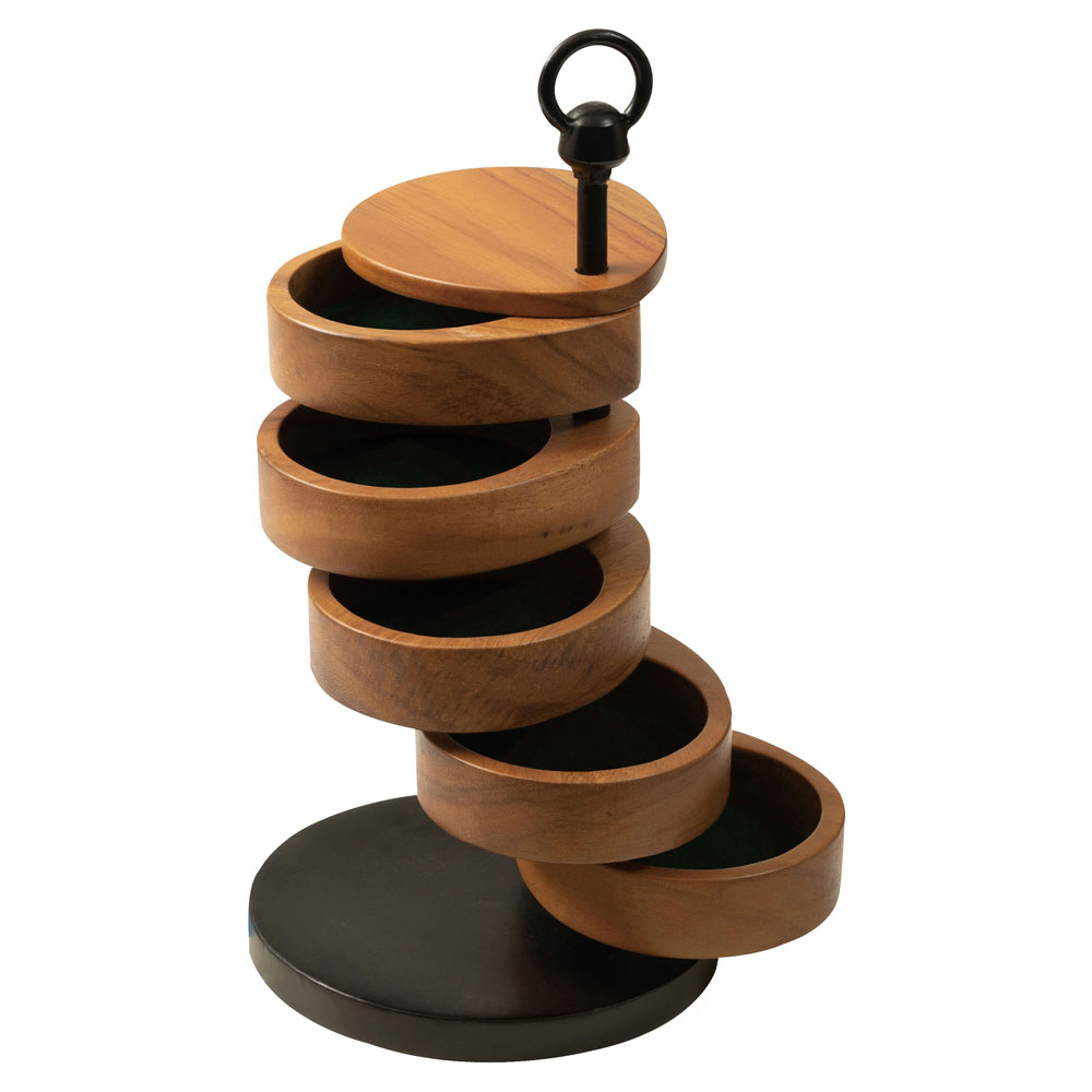 天然木の小物入れ｜リングケース｜空間を引き立てる卓上ケース