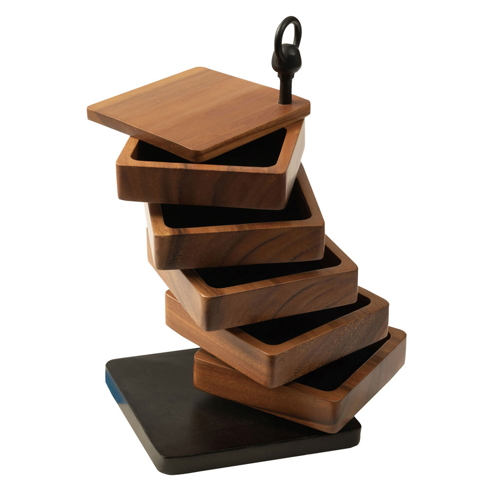 天然木の小物入れ｜リングケース｜空間を引き立てる卓上ケース