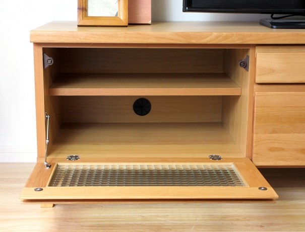 テレビボード アルダー無垢材 FL 【幅150cm】 ナチュラル 家具アルダー無垢材