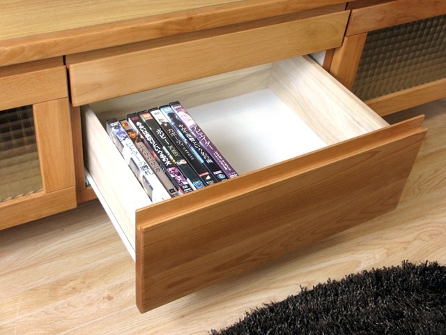 テレビボード アルダー無垢材 FL 【幅150cm】 ナチュラル 家具アルダー無垢材