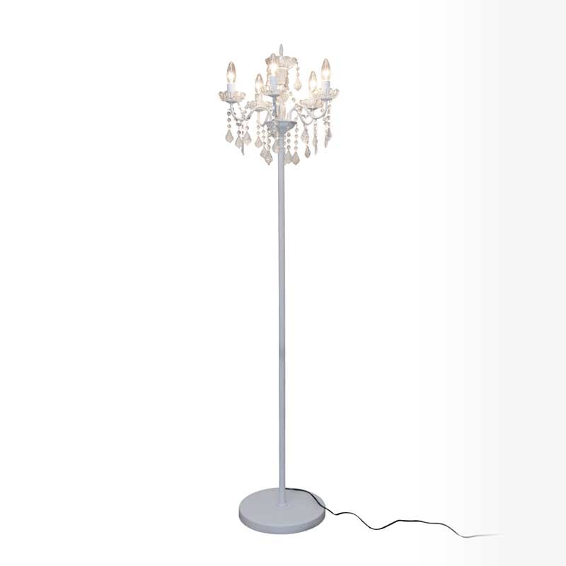 シャンデリアの輝きを楽しむおしゃれスタンドライト｜空間を華やかに照らすクリスタルデザイン