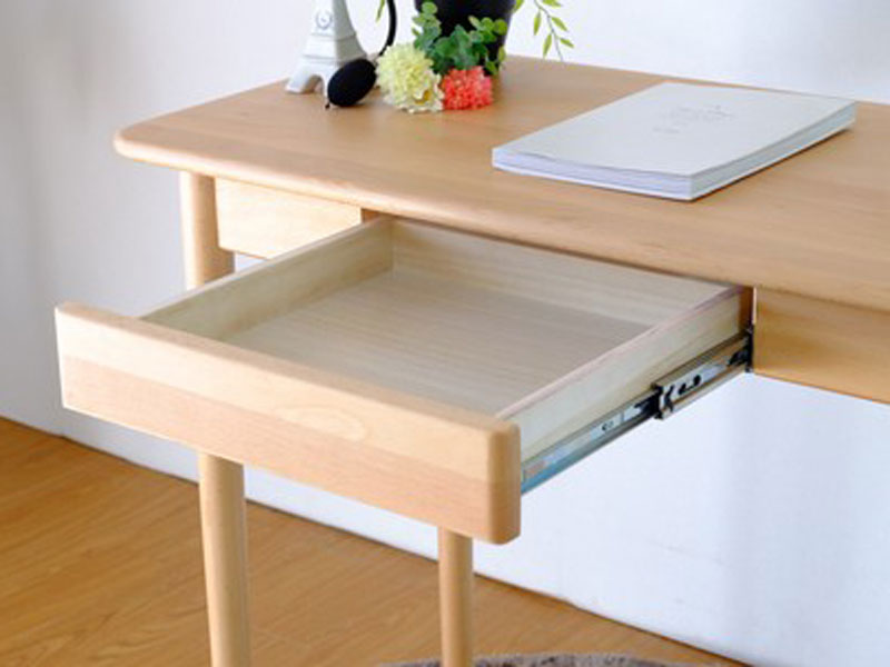 ナチュラルなコンパクトサイズのワークデスク｜幅90cm｜FL