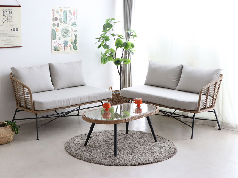 【定価15万】 今枝商店 ラタン 籐 ソファー 3Pソファー ラタン家具 花柄 定価15万】 今枝商店 ラタン 籐 ソファー 3Pソファー ラタン家具 花柄