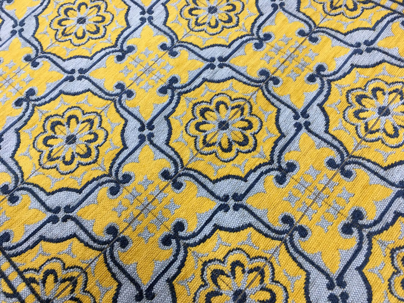 手洗いできる！モダンボタニカルゴブラン織りシェニールラグ・マット