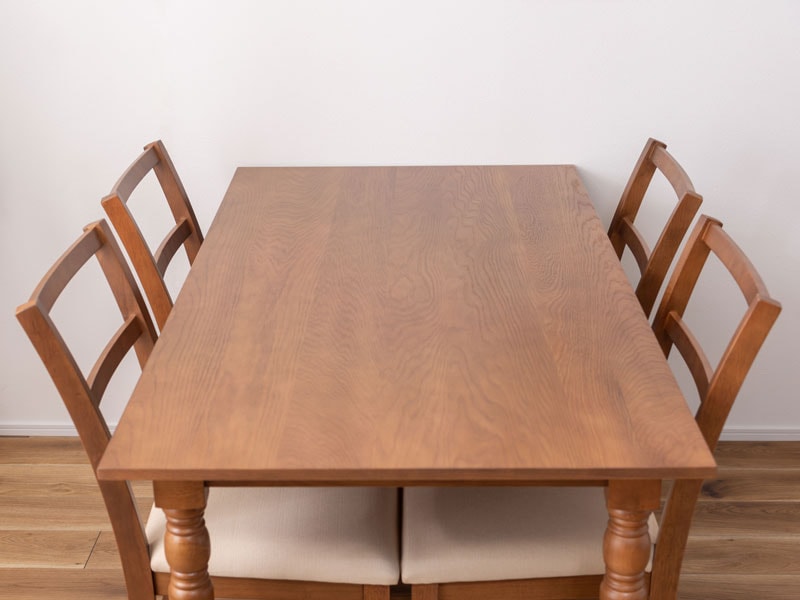 クラシックデザインのダイニングテーブル | フレンチシャビー|幅150cm