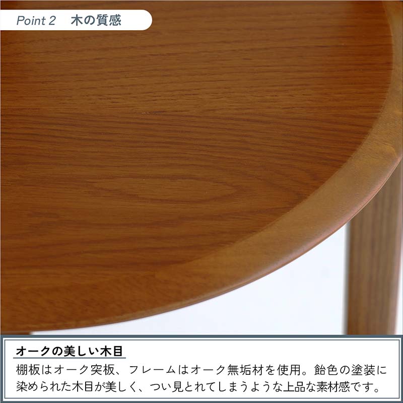 北欧レトロデザインのコーナーオープンラック｜空間を活用するおしゃれな収納