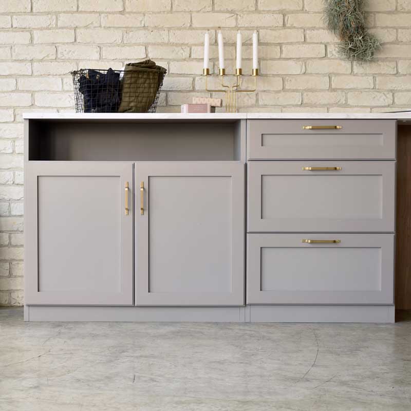 Ry♪ 大理石調ランドリー5点セット(おまとめ割) MRD-5-WH 大理石調ダイニング5点セット 1セット ホームテイスト 【通販