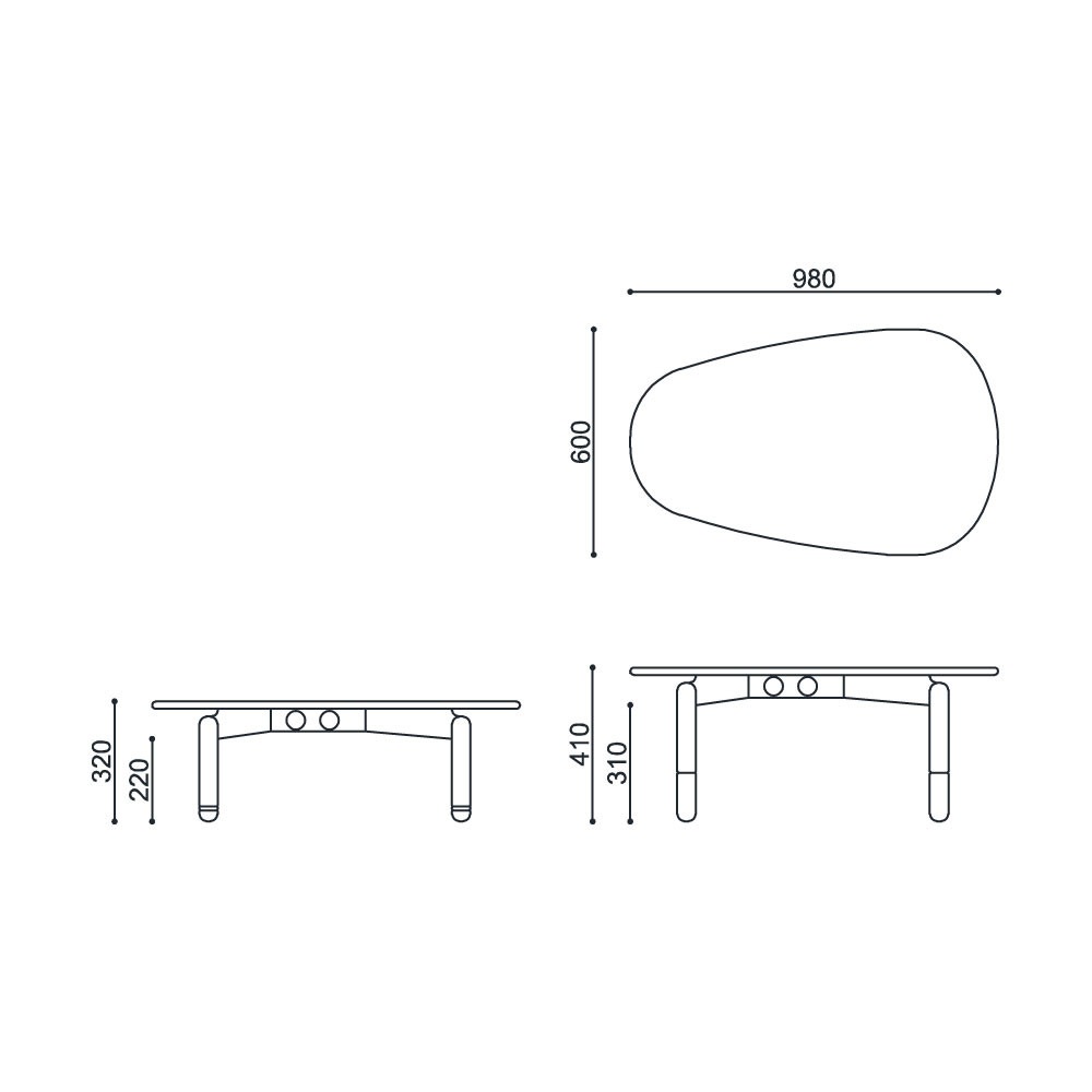 おしゃれなローテーブル 4段階の高さ調節 CH【幅100cm】おしゃれなインテリア