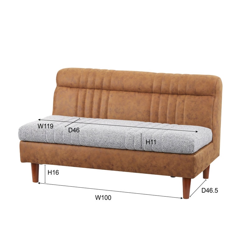 カフェスタイルのコーナーソファ | ダイニングソファとして使えます