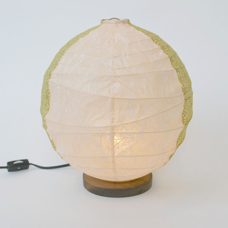 キシマ Laube(ローブ) テーブルライト 和紙風 Ctype・KL-10298 912015 テーブルライト 和紙 テーブルランプ 麻葉煉瓦 （ 送料無料 照明 テーブル LED 和室 和モダン 電気 デスク ライト 和風 照明器具  テーブル照明 和照明 ） | リビングート　店