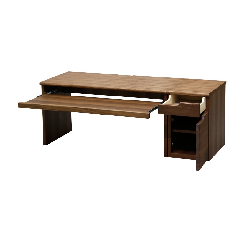 パソコンデスク ロータイプ ブラウン RE【幅120cm】書斎 インテリア