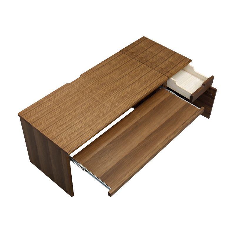 パソコンデスク ロータイプ ブラウン RE【幅120cm】書斎 インテリア